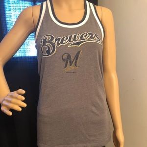 Brewers racer back tank